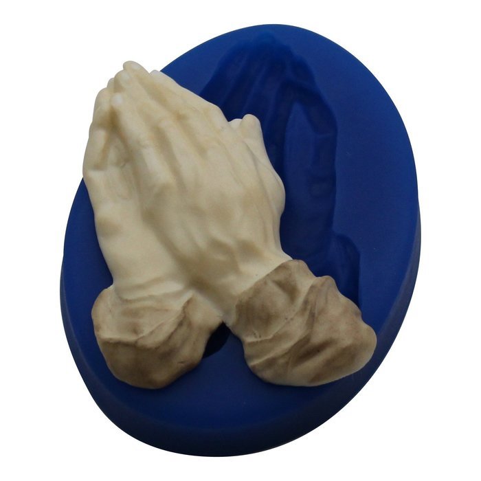 First Impressions Molds CR112 Silicone Mold, Praying Hands