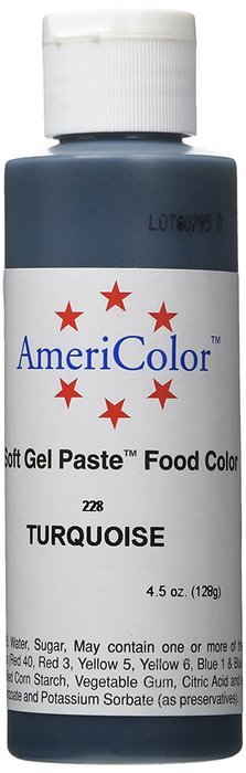 Americolor Soft Gel Paste Food Color, 4.5-Ounce, Super Black N2