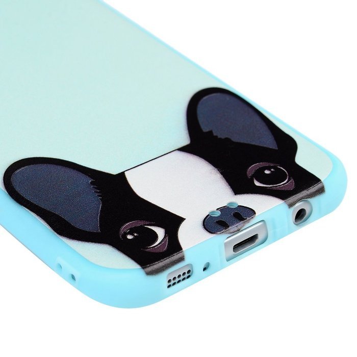 S7 Edge Case,Samsung Galaxy S7 Edge Case - Shockproof TPU Rubber Skin Gel Bumper Case 3D Basso-relievo Cute Colorful... N20