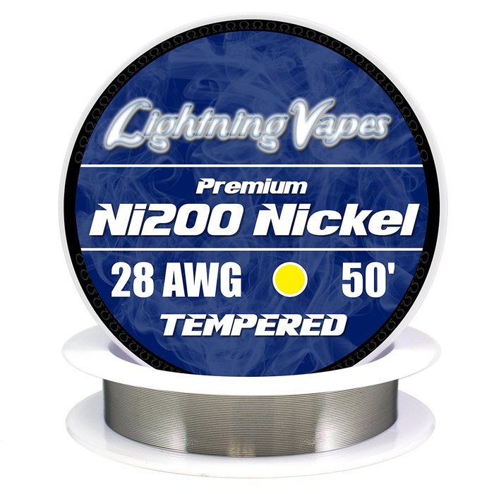 LV Ni200 Nickel Wire (Tempered) 28 AWG - 50'