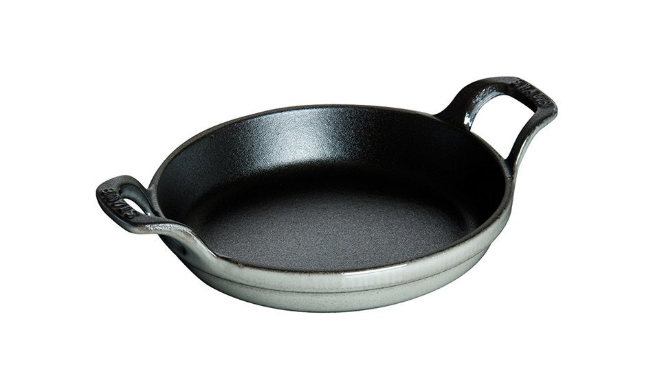 Staub 1302018 Round Roasting Dish, 20 cm, Graphite Grey