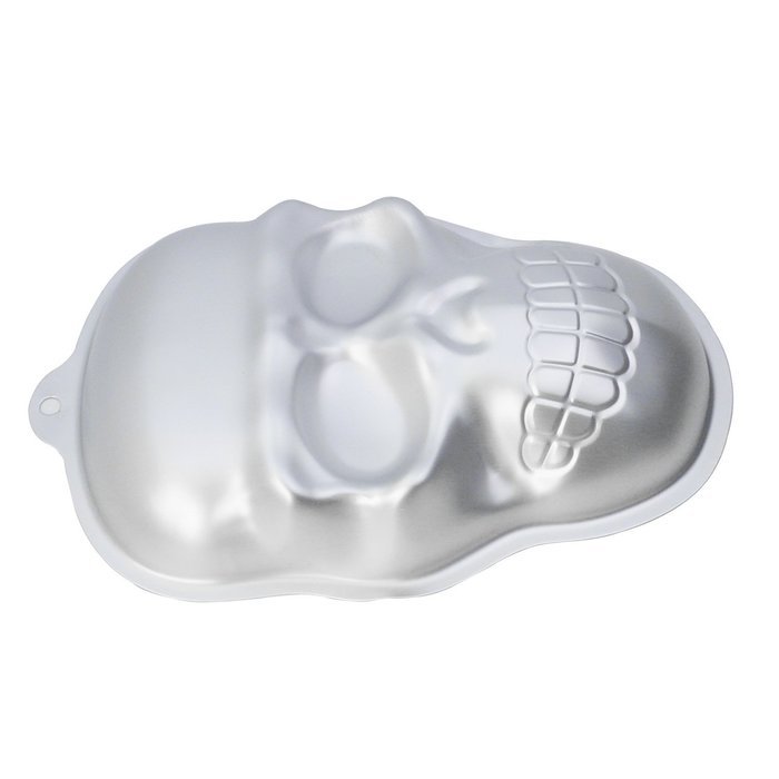 GXHUANG 10-inch Aluminum Alloy Ghost Cake Baking Mold Springform Pan (Skull) N2