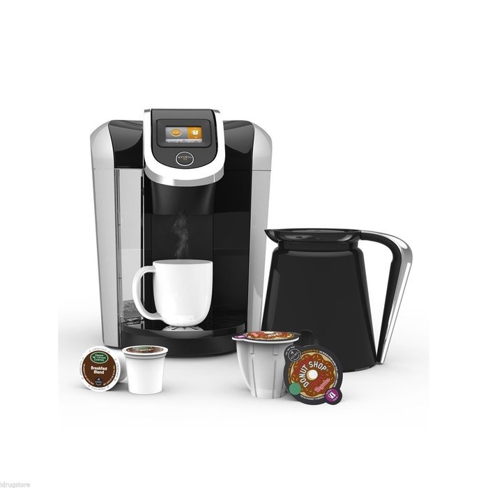 Keurig 2.0 K450 K-cup Machine & K-carafe Coffee Maker Brewer | White Coffee Everyday