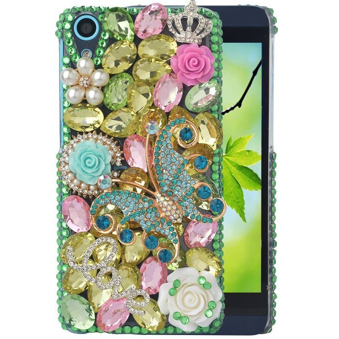 IDOL 3 (5.5") Case,Alcatel OneTouch IDOL 3 (5.5 inch) Case, Yaheeda PC Hard Bling Cute Case for Alcatel OneTouch... N129