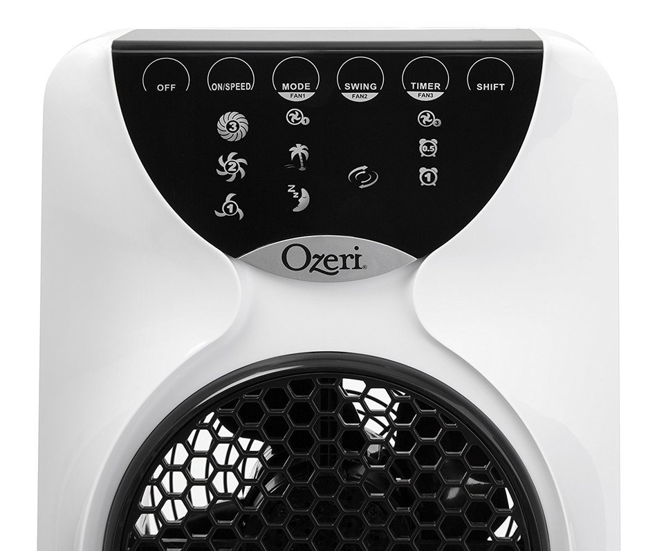 Ozeri 3x Tower Fan (44") with Passive Noise Reduction Technology N5