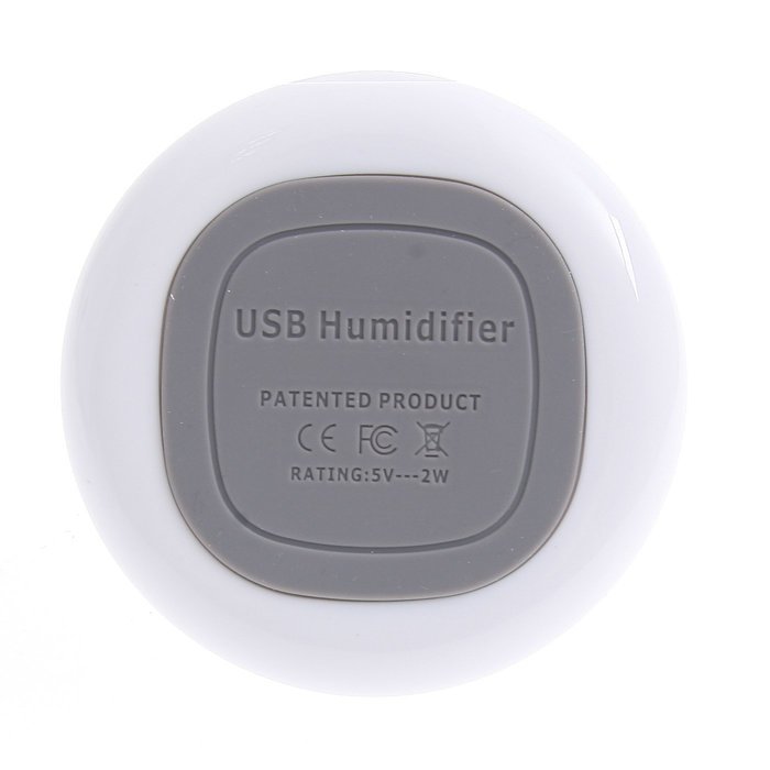 Sonline Mini Fresh Air Mist Personal White Humidifier with USB Cable N4