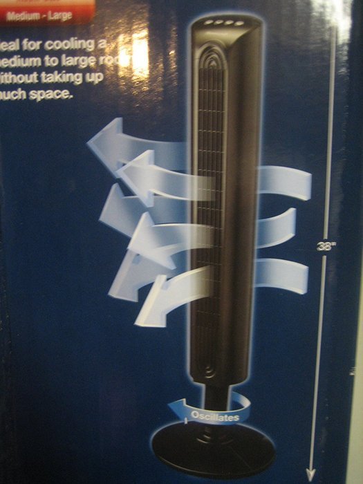 Honeywell Comfort Control Tower Fan HY-024 N2