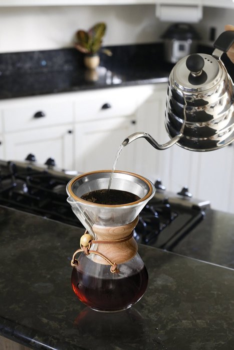 Pour Over Coffee Filter - Reusable Drip Coffee Filter for Chemex, Hario V60 and other Coffee Makers N2