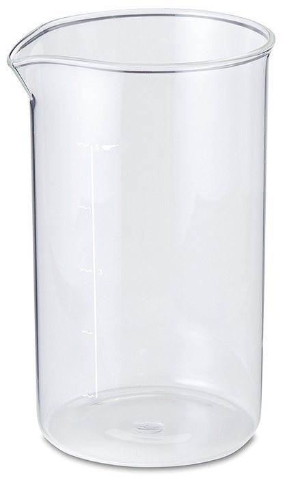 Aerolatte Universal Borosilicate Glass Replacement Carafe For French Press Coffee Maker, 3-Cup, 12-Ounce Capacity...