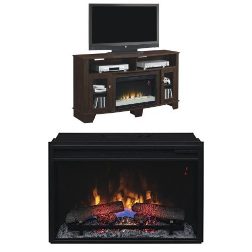Complete Set La Salle Media Mantel with 26" Infrared Spectrafire Plus with Safer Plug N2