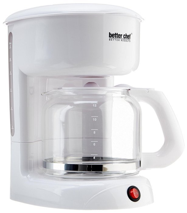 Better Chef 12-Cup Coffee Maker, Red