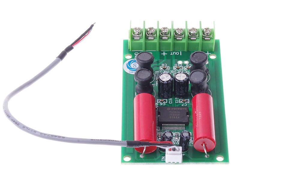SMAKN&reg; Fully Finished Tested PCB Power Amplifier Board 12V 2x15W MKll TA2024 N3