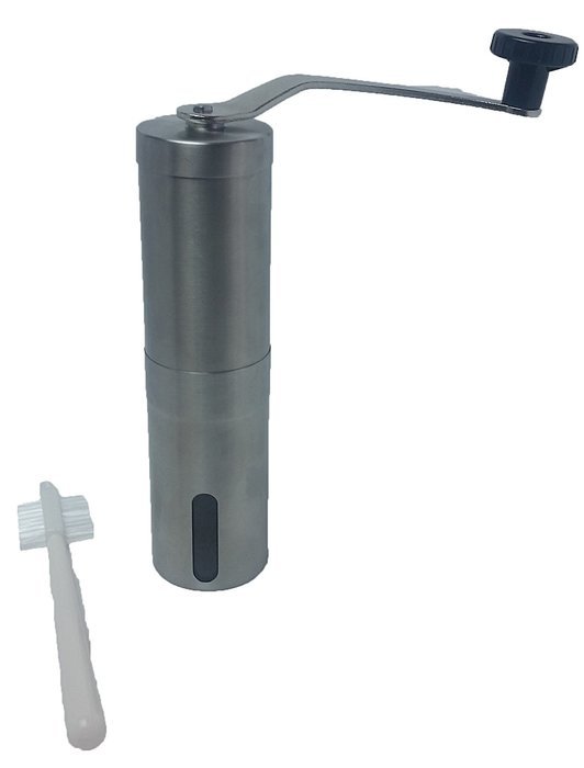 Manual Coffee Grinder. This burr grinder is perfect for consistent grind as it is adjustable N2