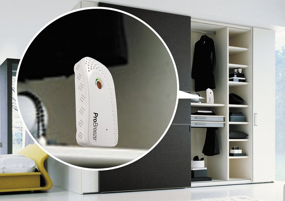 Pro Breeze&trade; Cordless Renewable and Rechargeable Mini Dehumidifier for Absorbing Moisture in Small Spaces e.g.... N2