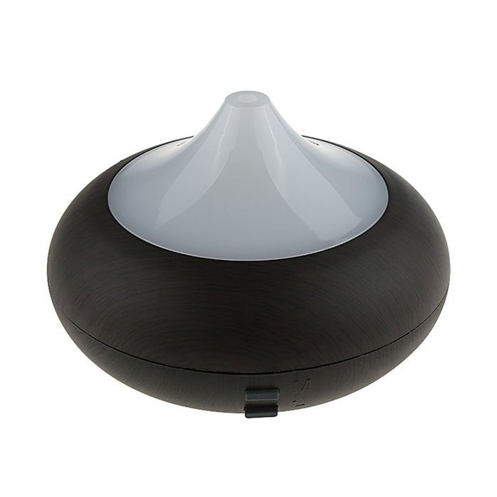 Honeyall ABS and PP plastic 160ml Wooden Air Aromatherapy Diffuser Mist Humidifier with 12W 7 Colors LED Lights... N5
