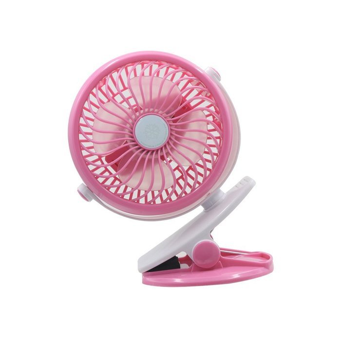 360&ordm; Rotation, Clip-on, Mini Portable Battery Fan Personal Handheld USB Desktop Fan for Baby Stroller Home Office... N3