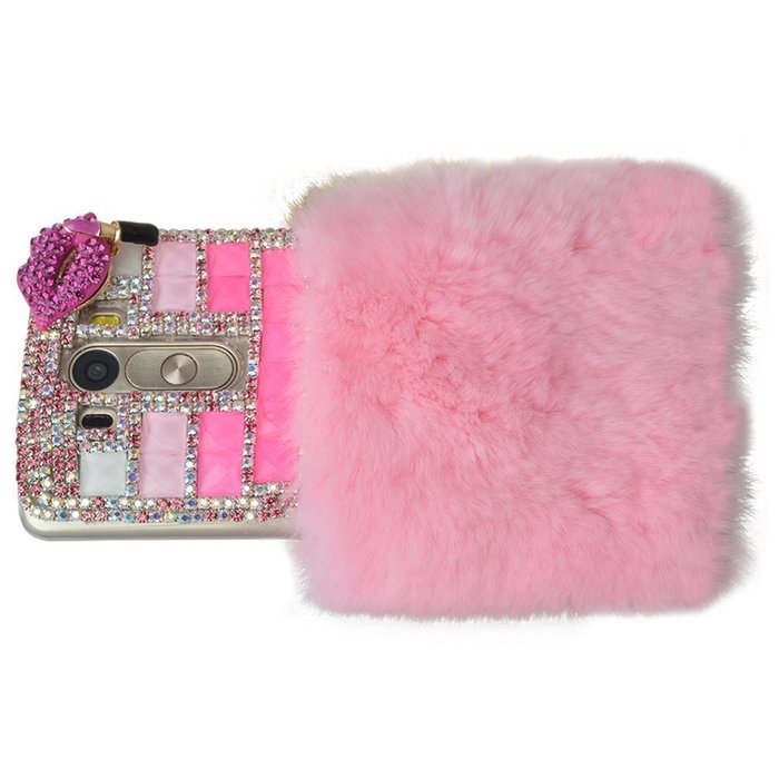 LG Stylus 2 Case,LG G Stylo 2 LS775 Case,Yaheeda Studded Rhinestone Crystal Bling Clear Hard Case Cover for LG... N44