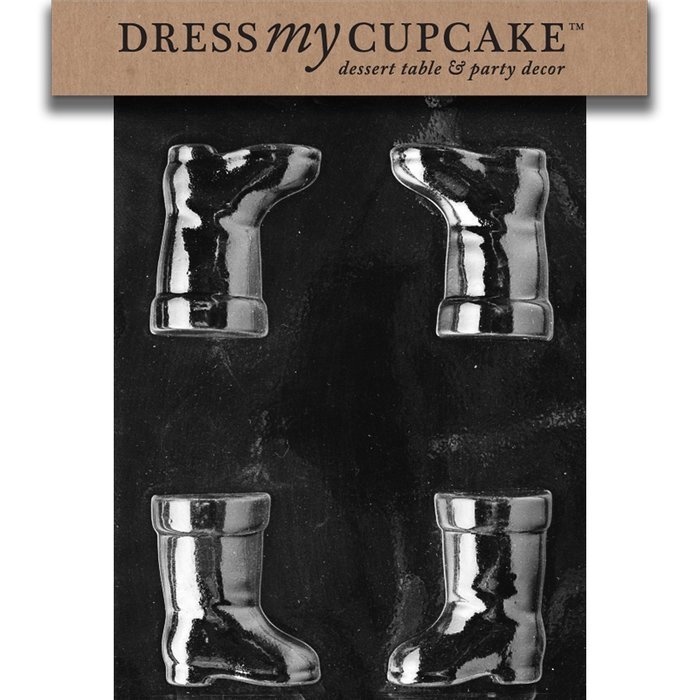 Dress My Cupcake DMCC197 Chocolate Candy Mold, Bow Package, Christmas N15