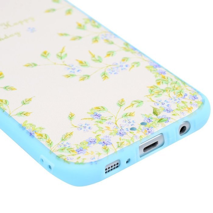 S7 Edge Case,Samsung Galaxy S7 Edge Case - Shockproof TPU Rubber Skin Gel Bumper Case 3D Basso-relievo Cute Colorful... N32