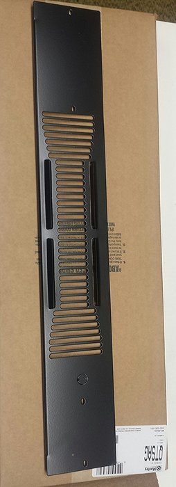 Berko Adapter Grille 3-1/2" H x 23-3/8" W for Toe Space Heaters N3