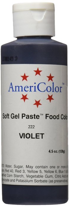 Americolor Soft Gel Paste Food Color, 4.5-Ounce, Super Black N4