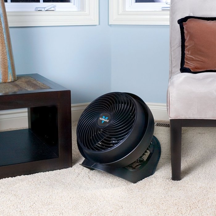 Vornado Full Size Cool Air Fan, with Whole Room Vortex Circulation Features 3 Quiet Speeds and Three Base Positions... N4