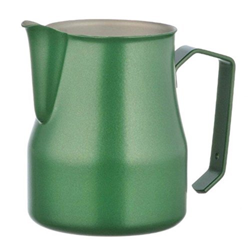 Motta Stainless Steel Professional Milk Pitcher, 50cl, Green