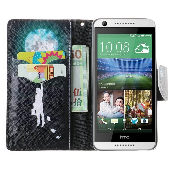 HTC Desire 626 Case, HTC 626S Case, Yaheeda PU Leather Wallet Case Cover for HTC Desire 626 626S A22 With Stand... N64