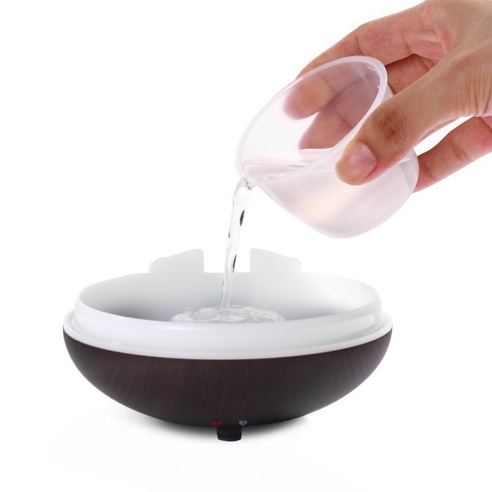 UINSTONE Essential Oil Diffuser Humidifier, Wood Grain Ultrasonic Diffuser Cool Mist Humidifier for Home, Yoga... N5