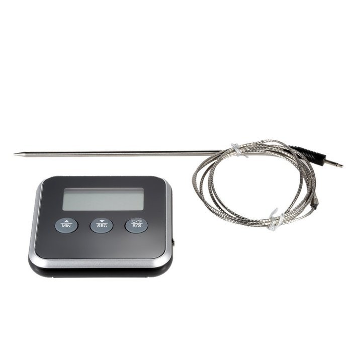 Hense Digital Precision Meat Thermometer for Cooking BBQ Grill,Oven Wireless Countdown Stainless Steel Probes... N9