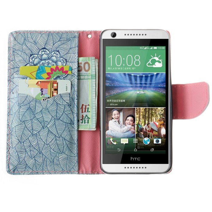 HTC Desire 626 Case, HTC 626S Case, Yaheeda PU Leather Wallet Case Cover for HTC Desire 626 626S A22 With Stand... N70