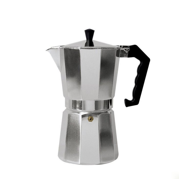 240ml Kitchen Aluminum Stovetop Moka Pot Italian Espresso Maker Percolator, Dark Green