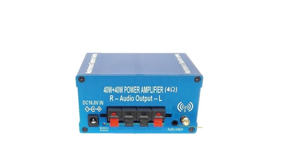 Masterpiece Signature Series Bluetooth Audio Component Amplifier,Blue (MPC-4226B)