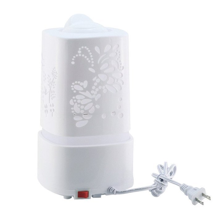 Happy Hours - Ultrasonic Aroma Double Nozzle Humidifier 7 Color LED Lights Changing / Cool Mist Humidifier with... N11