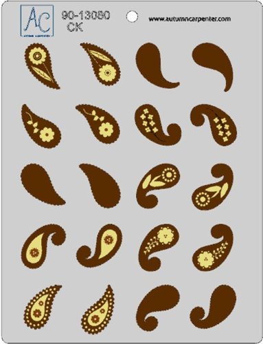CK Products Paisley Mint Chocolate Mold