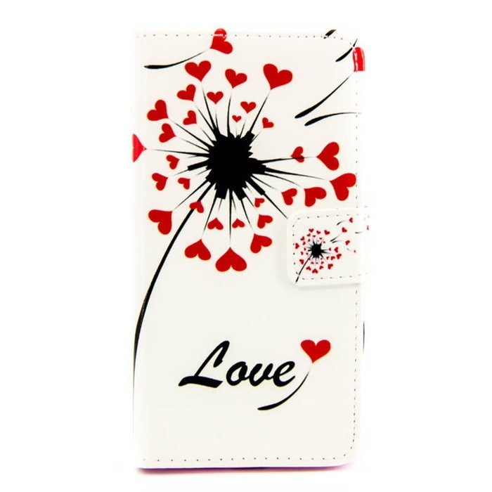 LG Leon/LG Tribute 2 LS665 Case-Yaheeda Pu Leather Wallet Flip Open Pocket ID Card Holder Slots Case Pouch Cover... N27