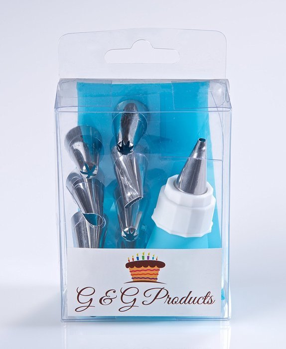 Cake Decorating Kit for Beginners &ndash; One of the Most Essential Cake Decorating Supplies &ndash; Comes with 11 Cake, Cupcake... N3
