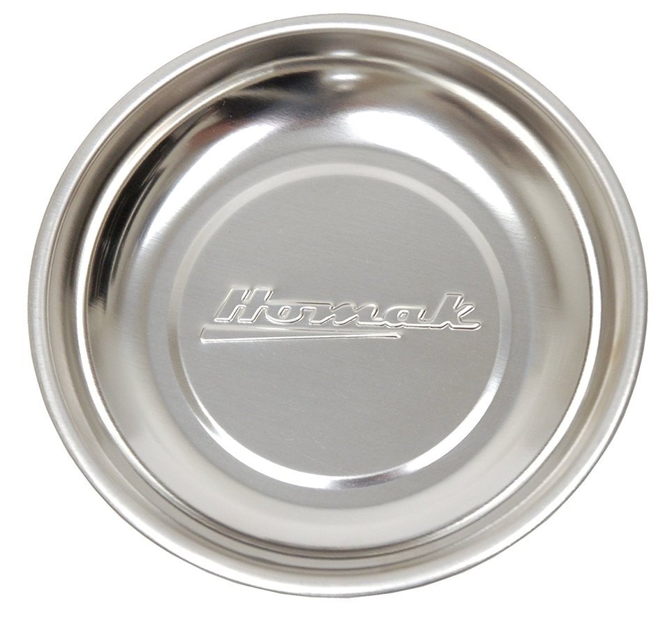 Homak HA01006000 6-Inch Magnetic Bowl,Stainless Steel