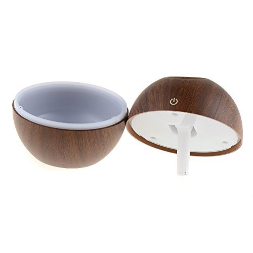 Mini Aroma Diffuser Mist Maker Essential Oil Ultrasonic Humidifier Ionizer Atomizer with USB Lamp ,A6 N5