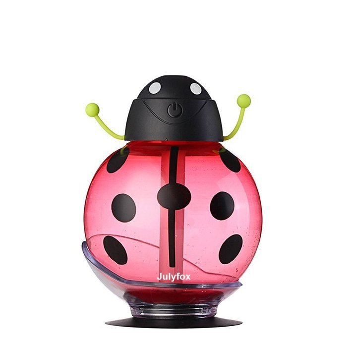Julyfox Portable Cool Mist Humidifier 260ml Aroma Essential Oil Diffuser USB Powered Beatles Unique Outlook(Yellow) N7