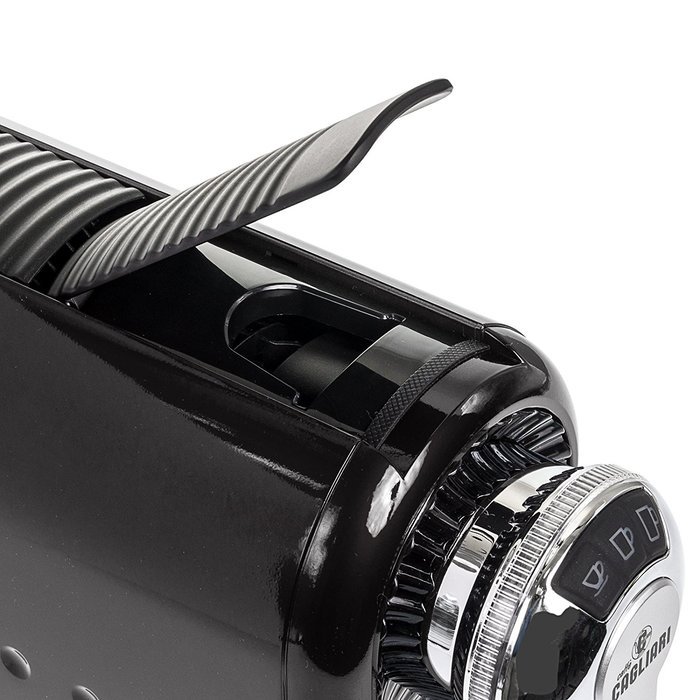 Caffe Cagliari Carina (Nespresso Capsule Compatible) With Milk Frother (Black)