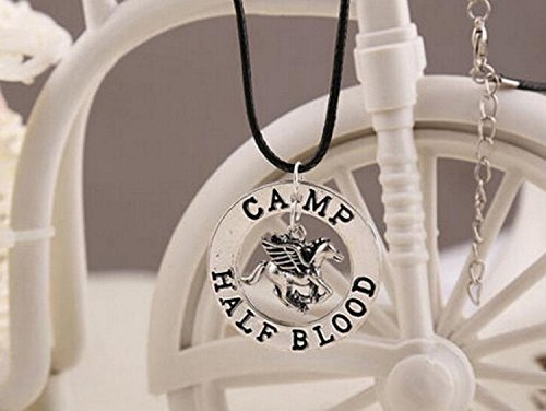 Aioverun Last year's Olympic athletes camp half-blood Pesasus Zeus Percy Jackson necklace with a new gift