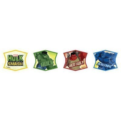 Hulk and the Agents of S.M.A.S.H. A Bomb and Red Hulk Cupcake Rings - 24 pcs by Bakery Supplies