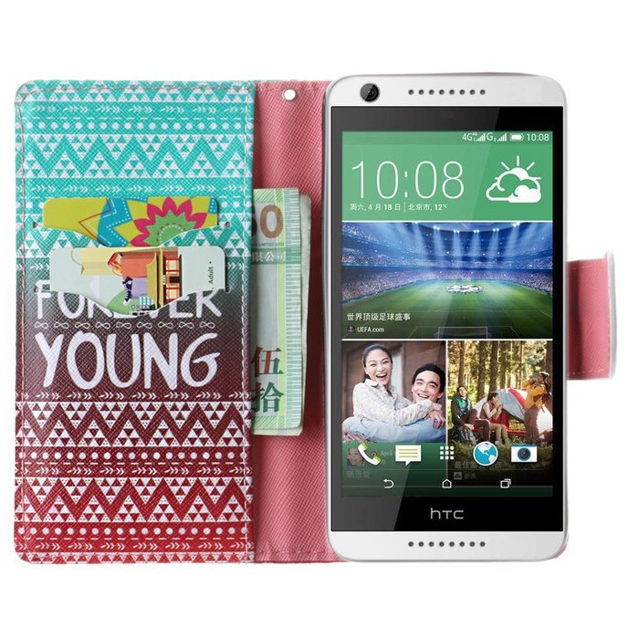 HTC Desire 626 Case, HTC 626S Case, Yaheeda PU Leather Wallet Case Cover for HTC Desire 626 626S A22 With Stand... N84