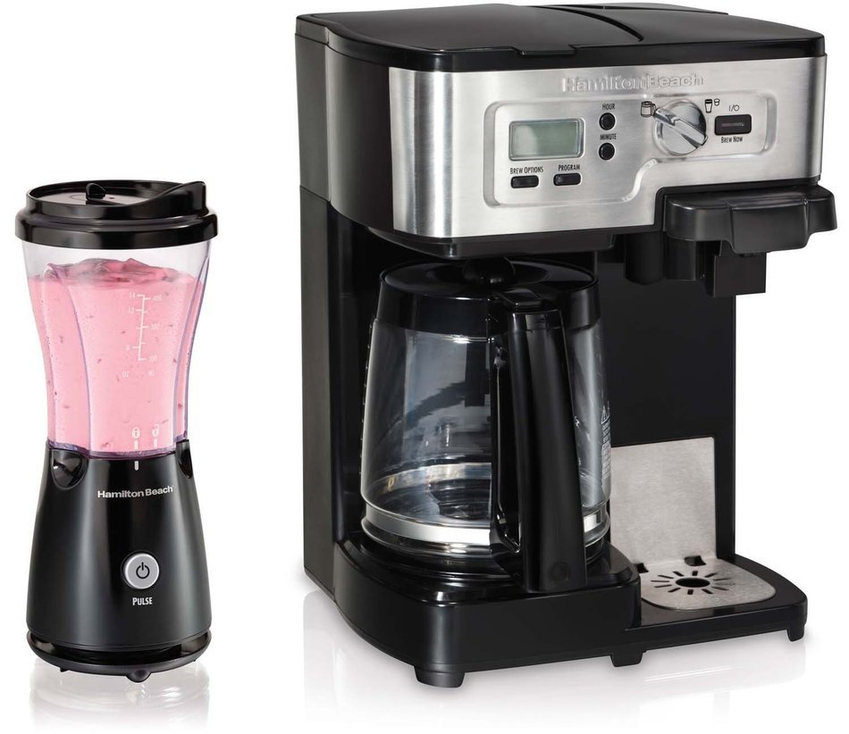 Hamilton Beach 49983 2Way FlexBrew Digital Single-12 Cup CoffeeMaker K-Kup Ready N2