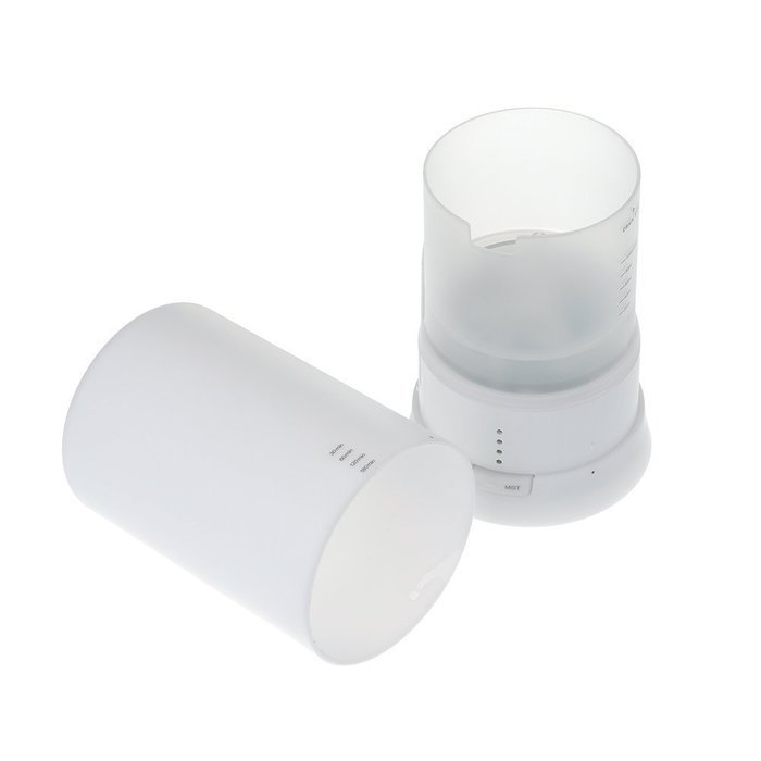 YL-VV@ 100ml Cylinder Ultrasonic Cool Mist Humidifier Essential Oil Aroma Diffuser with 7 Colors LED Lights for... N7