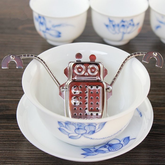 Huayoung Creative & Cute Design Tea Infusers Tea Makers Stainless Steel Tea Filters (Rocket) N3
