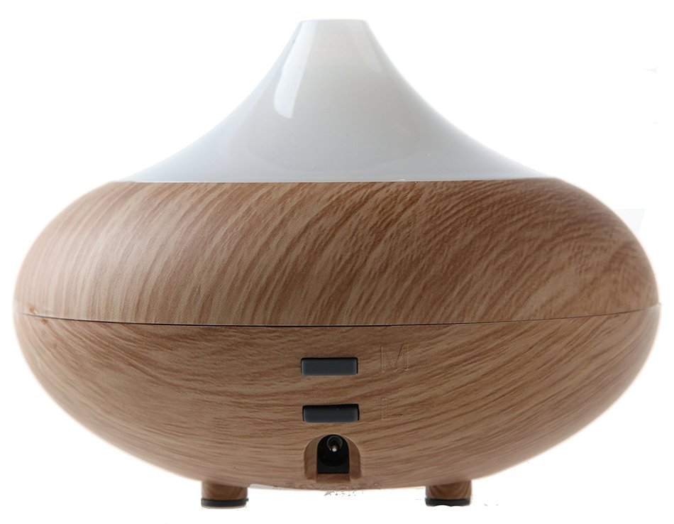 Mini Ultrasonic Humidifiers Aromatherapy Essential Oil Diffuser (100ml, light wood grain) N11