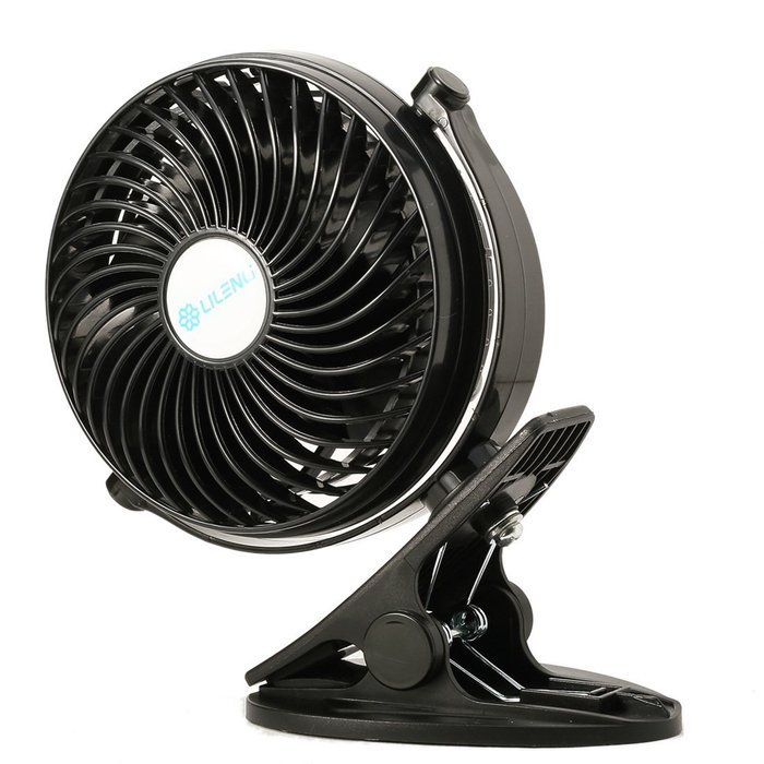 Lileng 832 Desktop Fan for Chlidren Chargeable Fan 2 Speeds Mini Portable Fan