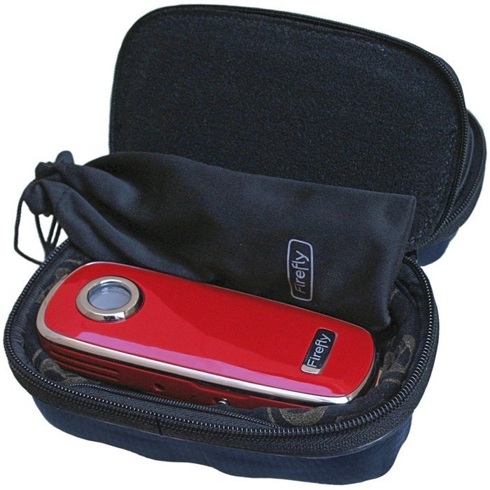 Vatra Smell Proof Firefly E Cig Case Blue 6"x3.5"x3" N2